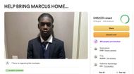 Screenshot of Marcus Fakana's GoFundMe (Image via GoFundMe)